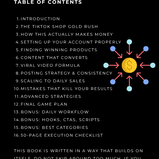 "REACH THE SKY WITH TIKTOK SHOP" E-Book Guide