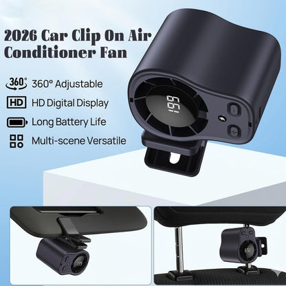 Air Conditioner Fan with LED Display