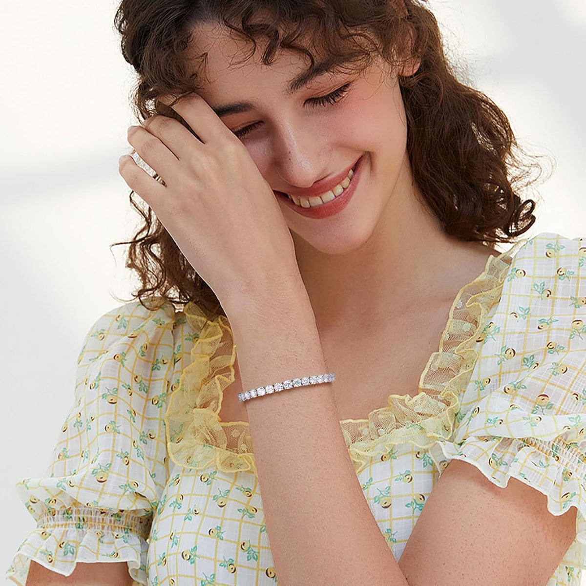 Moissanite Tennis Bracelet