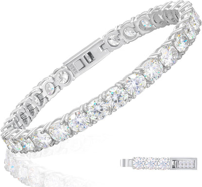 Moissanite Tennis Bracelet
