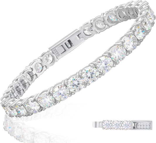 Moissanite Tennis Bracelet