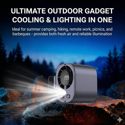 Air Conditioner Fan with LED Display
