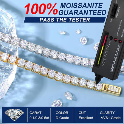 Moissanite Tennis Bracelet